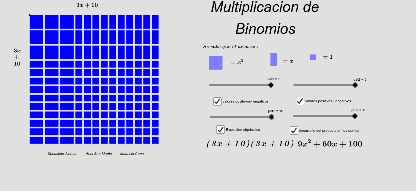 GeoGebra Applet