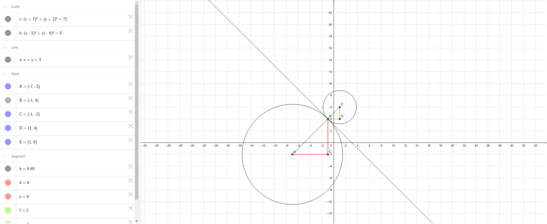 GeoGebra Applet