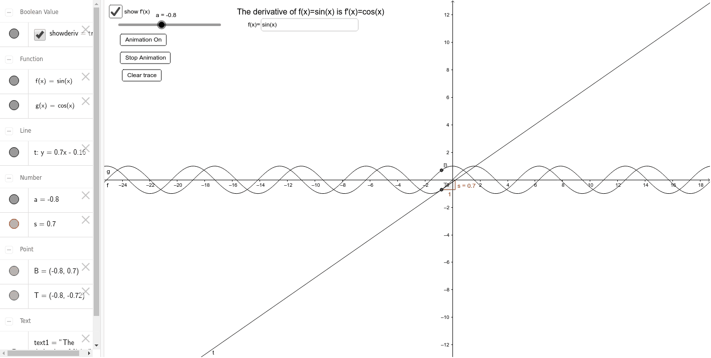 GeoGebra Applet