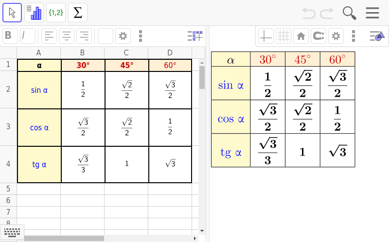 GeoGebra Applet