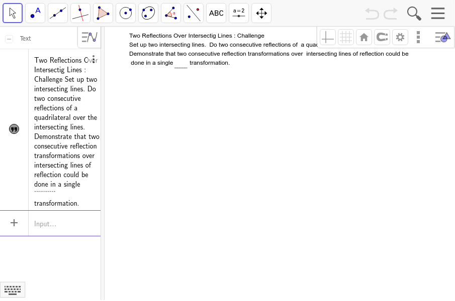 GeoGebra Applet