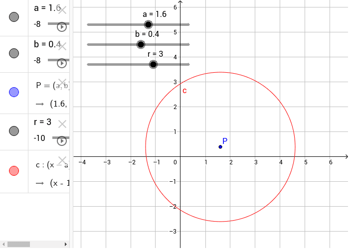 GeoGebra Applet
