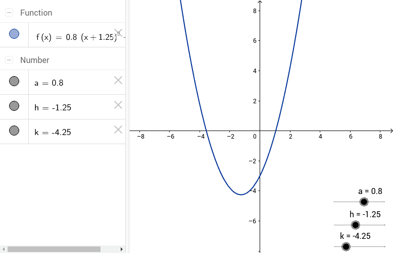 GeoGebra Applet