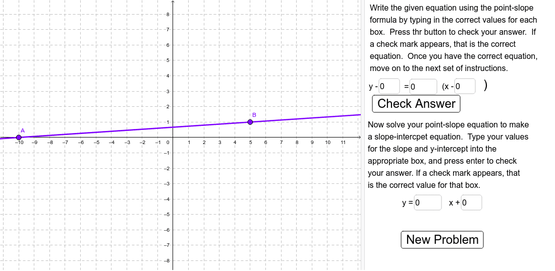 GeoGebra Applet