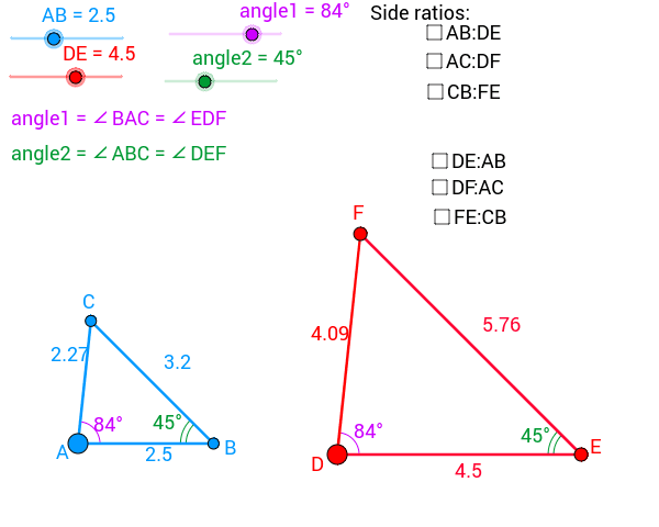 GeoGebra Applet