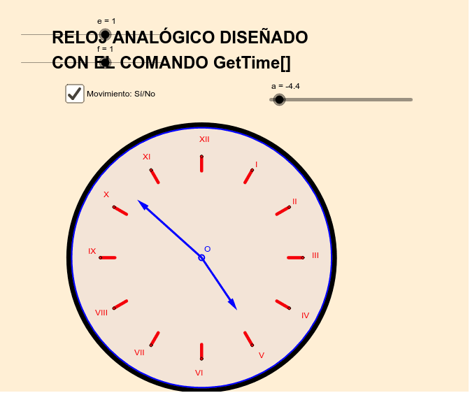 GeoGebra Applet