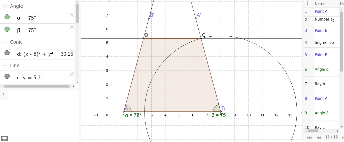 GeoGebra Applet
