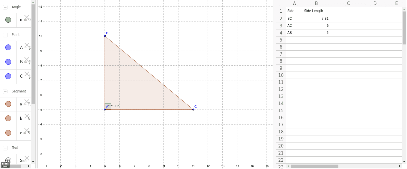 GeoGebra Applet