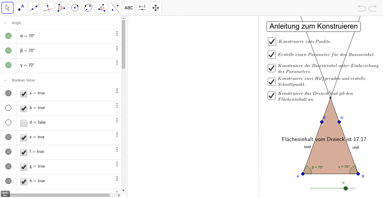 GeoGebra Applet
