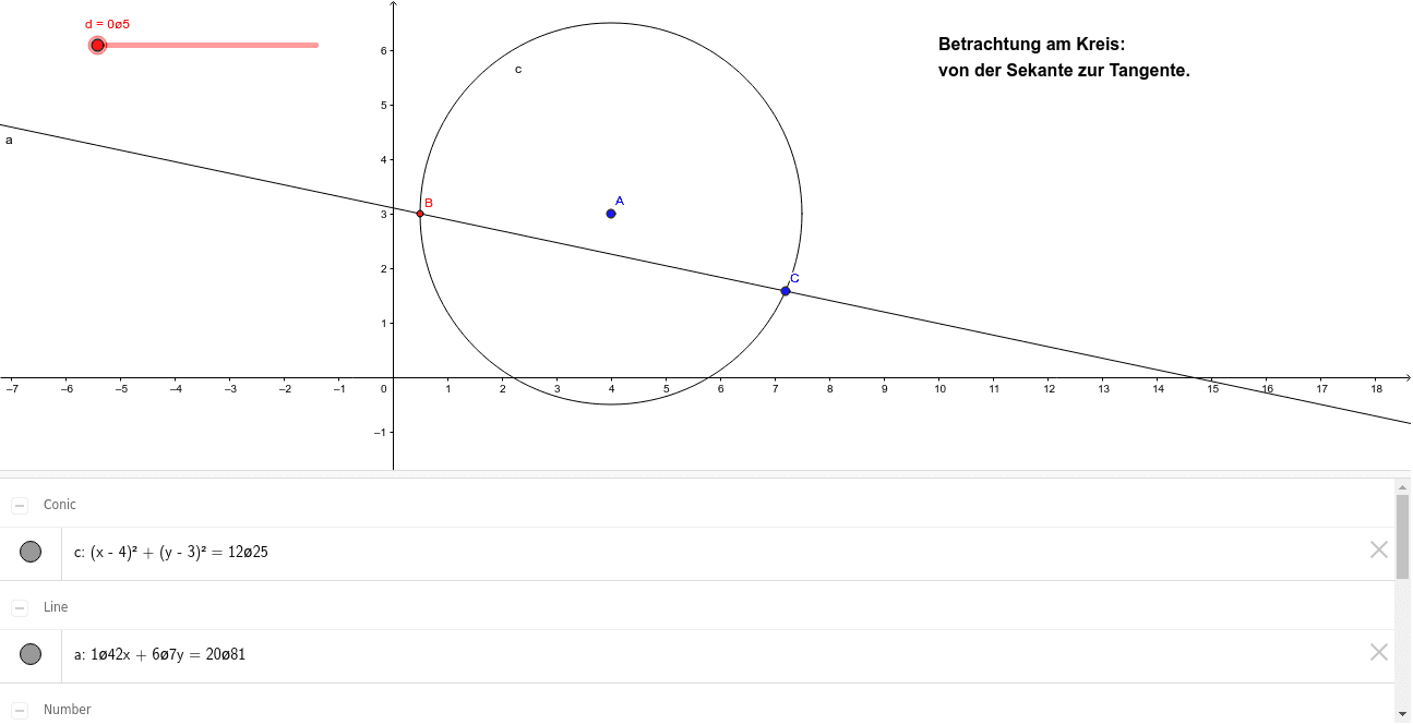GeoGebra Applet
