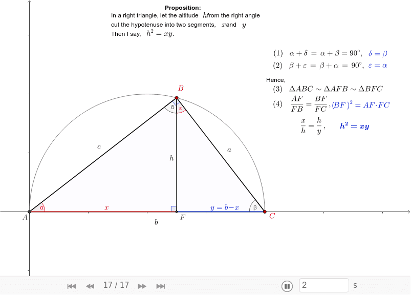 GeoGebra Applet