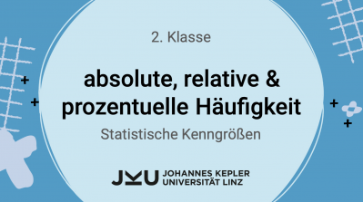 Absolute, relative und prozentuelle Häufigkeit 