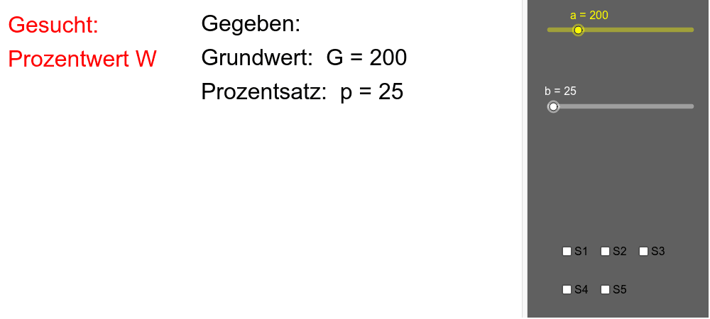 GeoGebra Applet