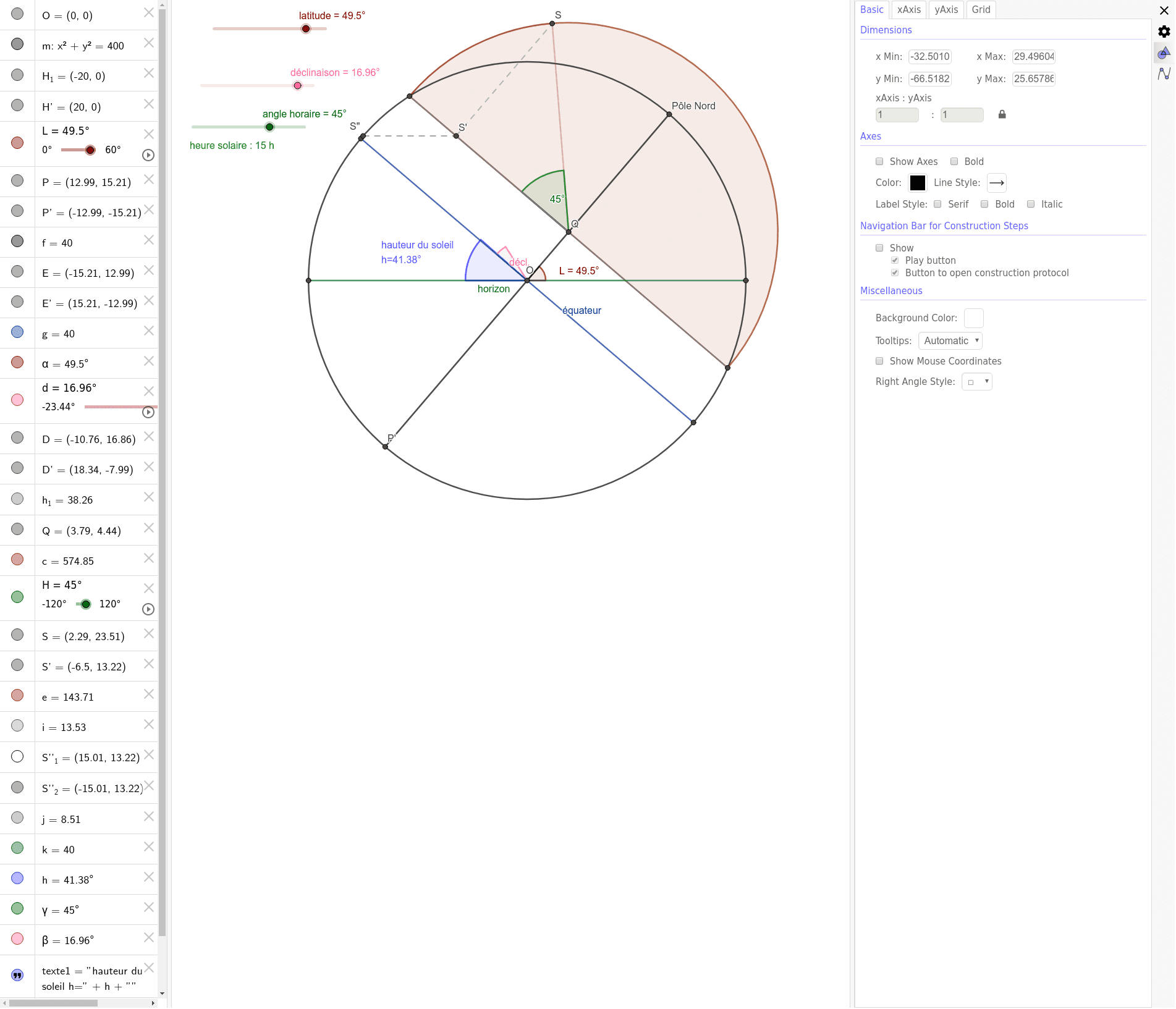 GeoGebra Applet