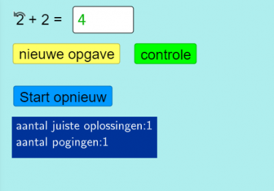 oefeningen met GGscript