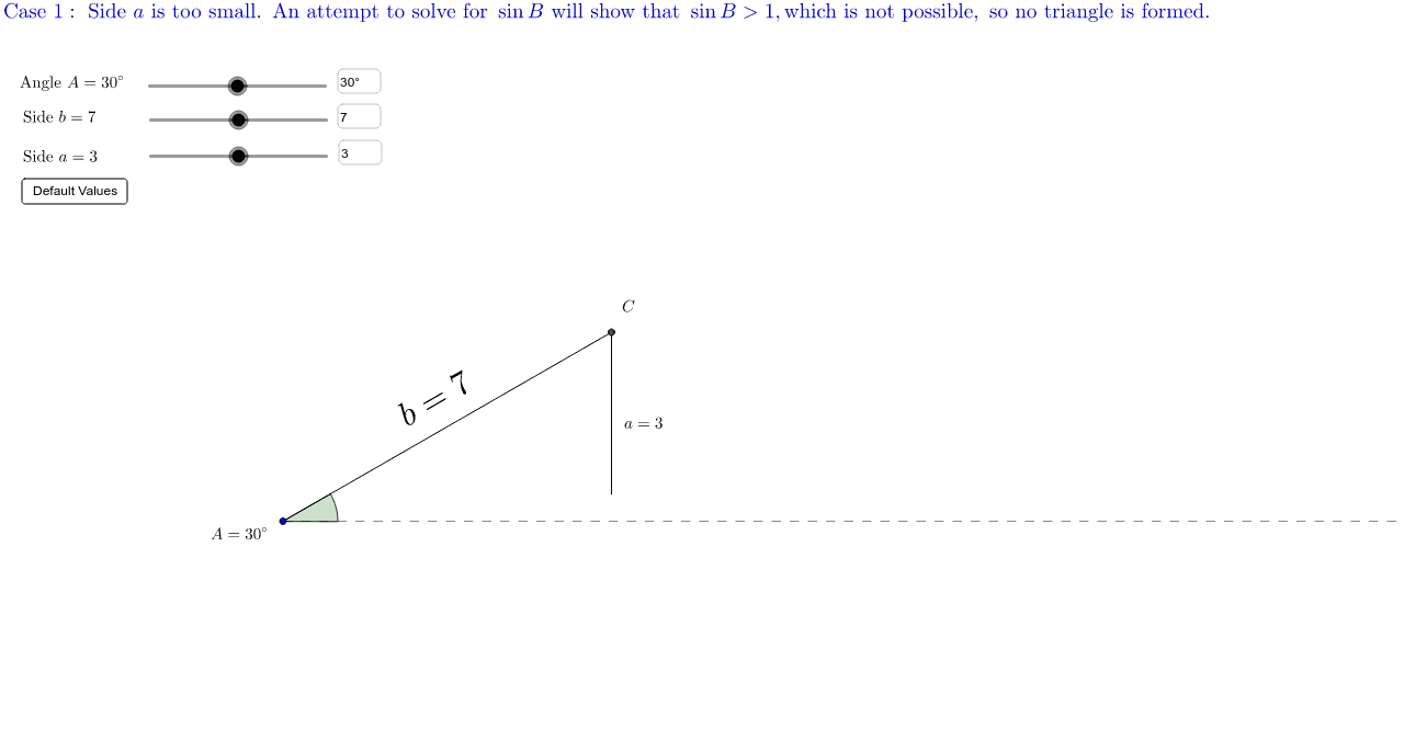 GeoGebra Applet