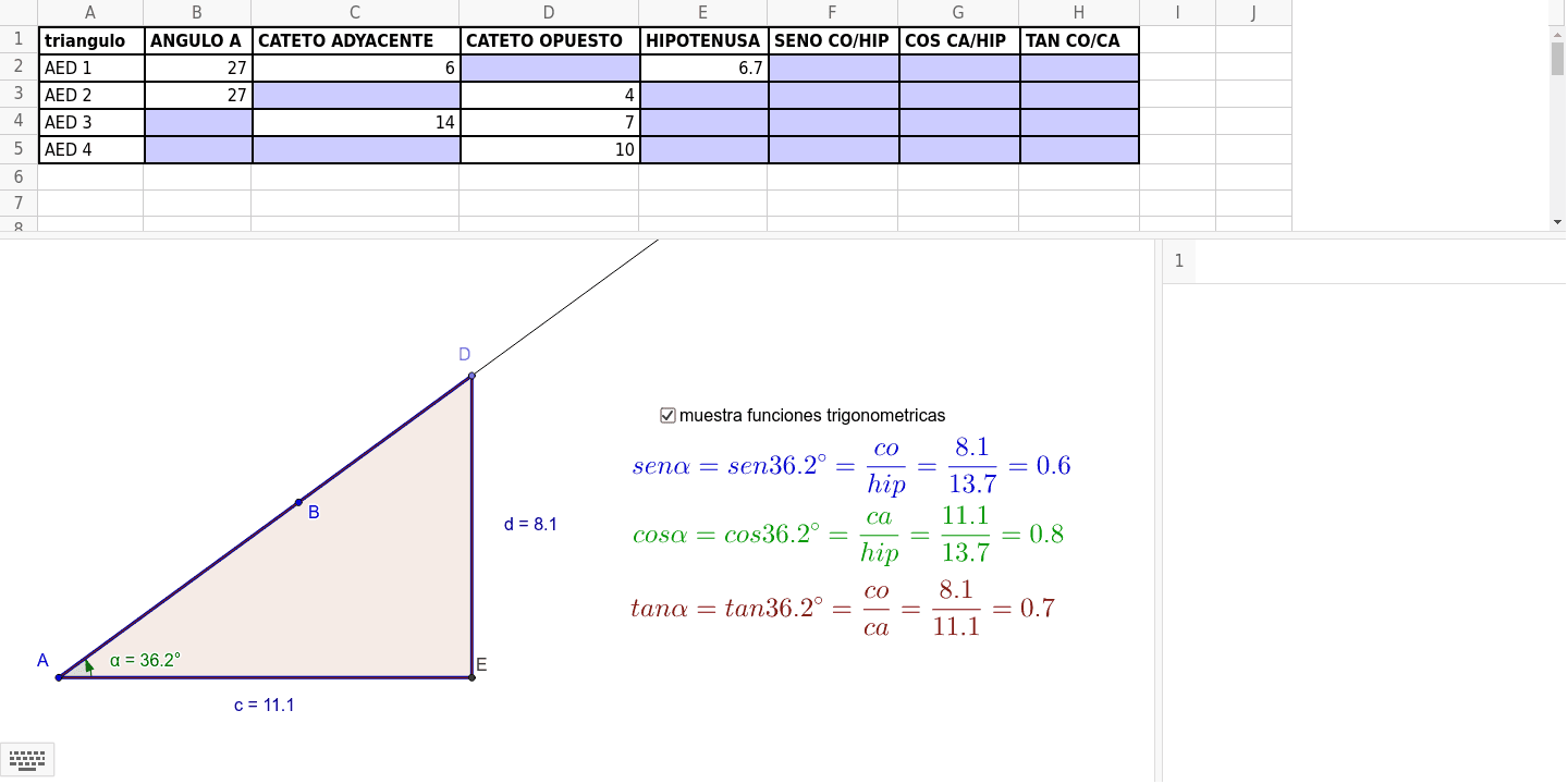 GeoGebra Applet