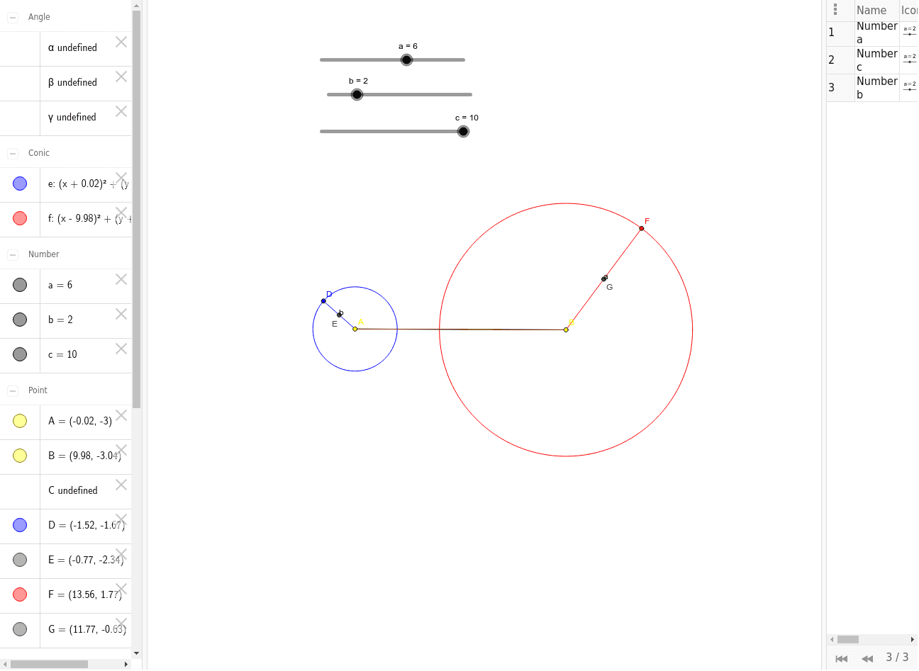 GeoGebra Applet