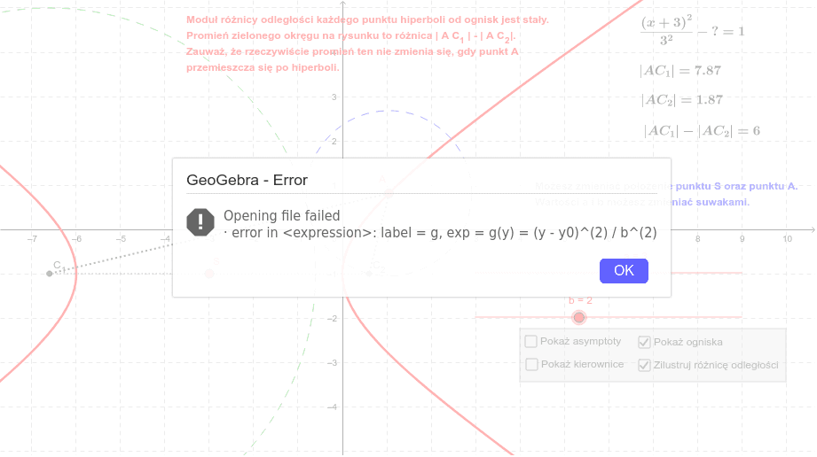 GeoGebra Applet
