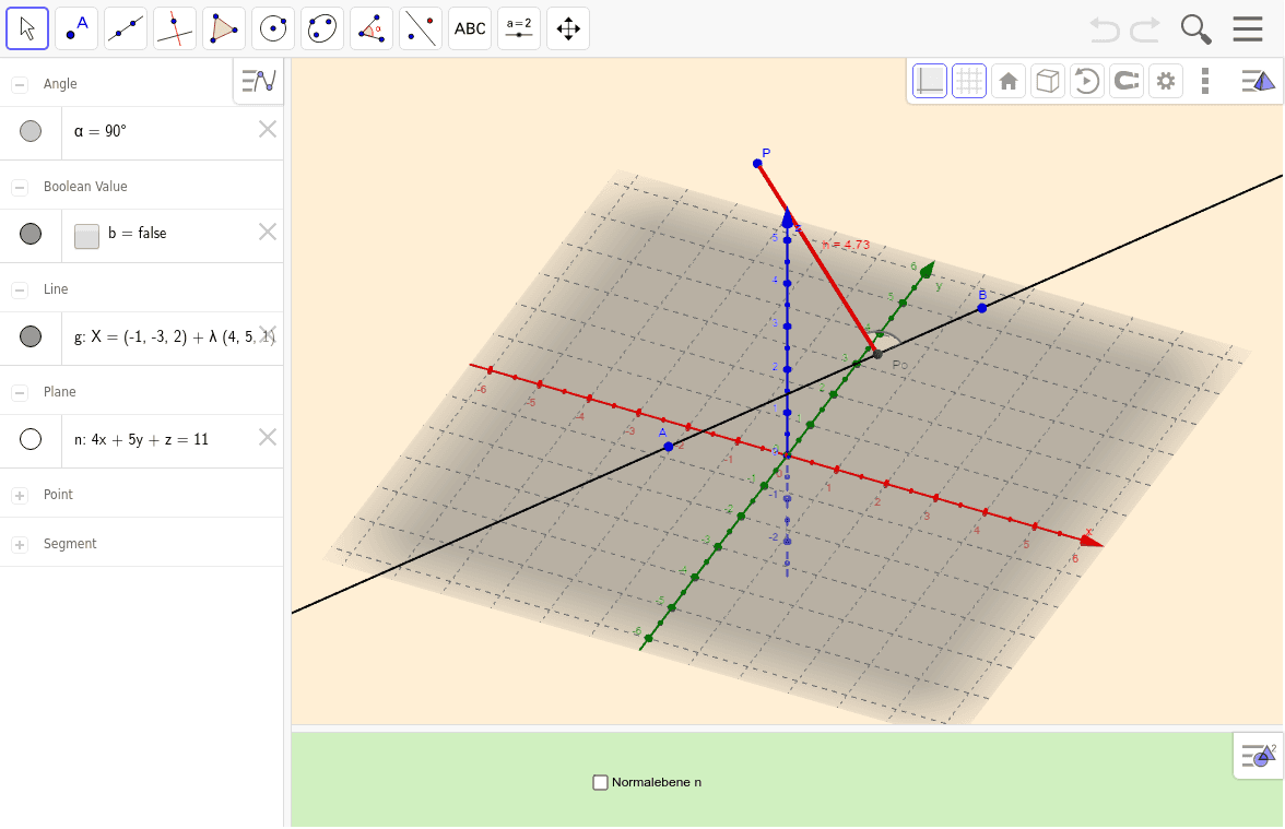 GeoGebra Applet