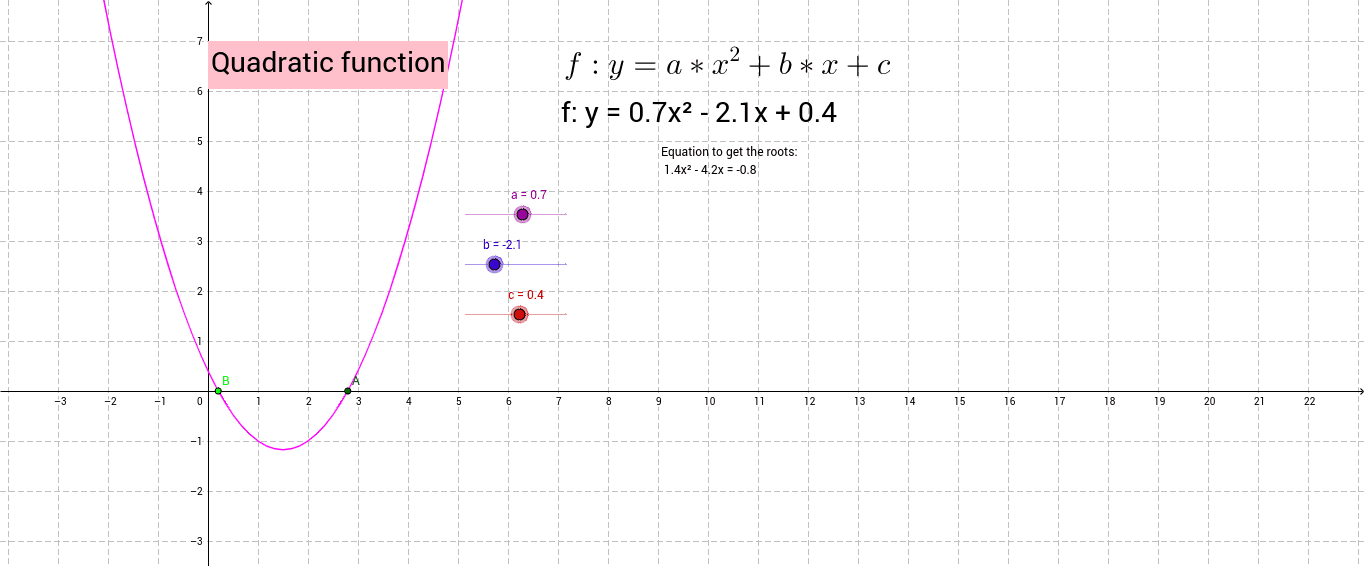 GeoGebra Applet