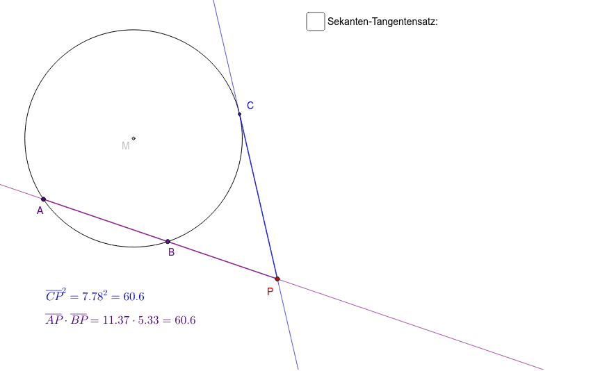 GeoGebra Applet