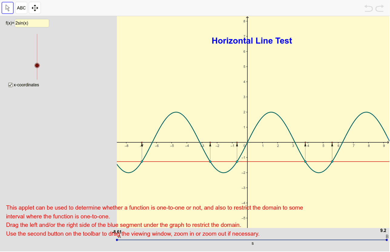 GeoGebra Applet