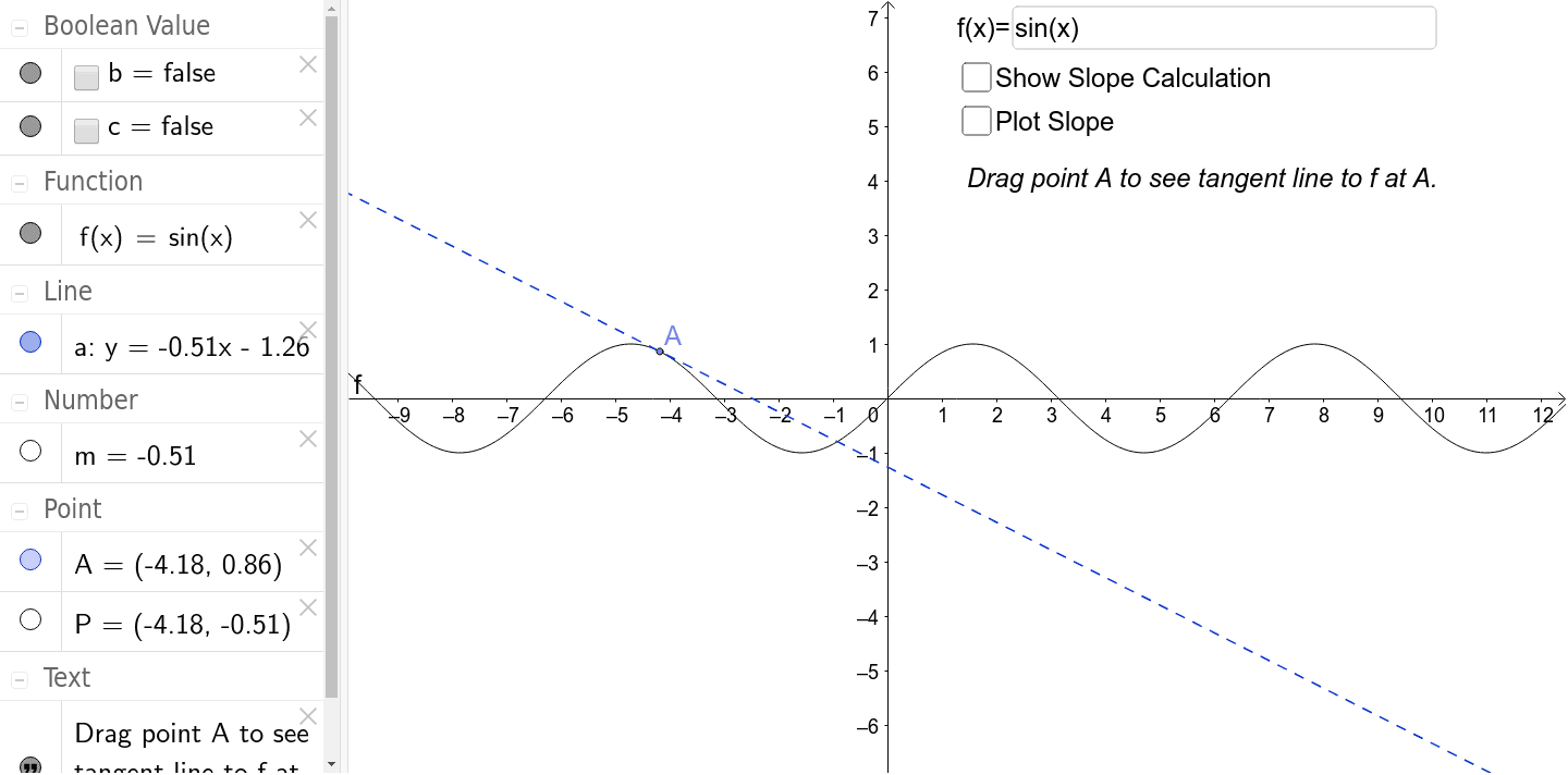 GeoGebra Applet