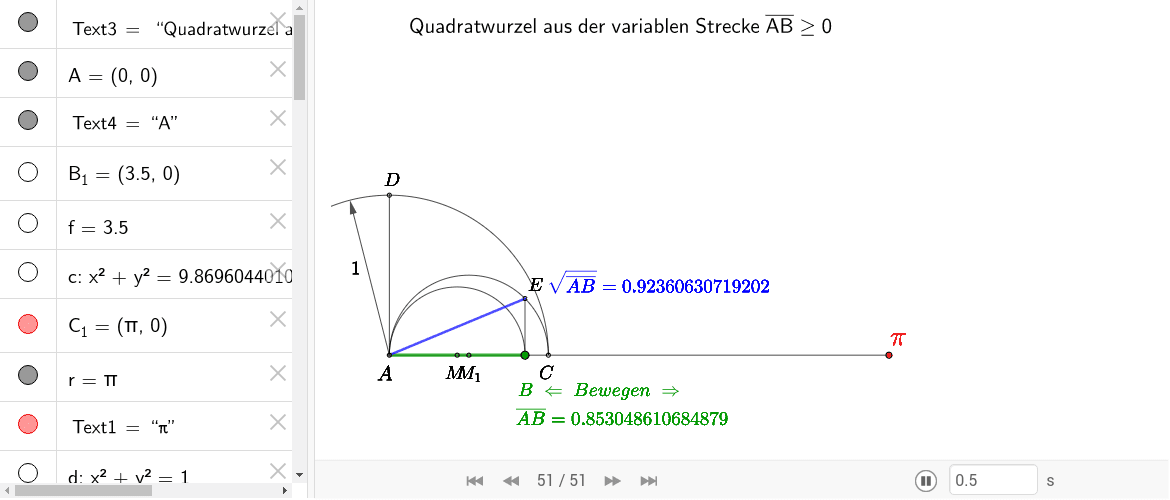 GeoGebra Applet