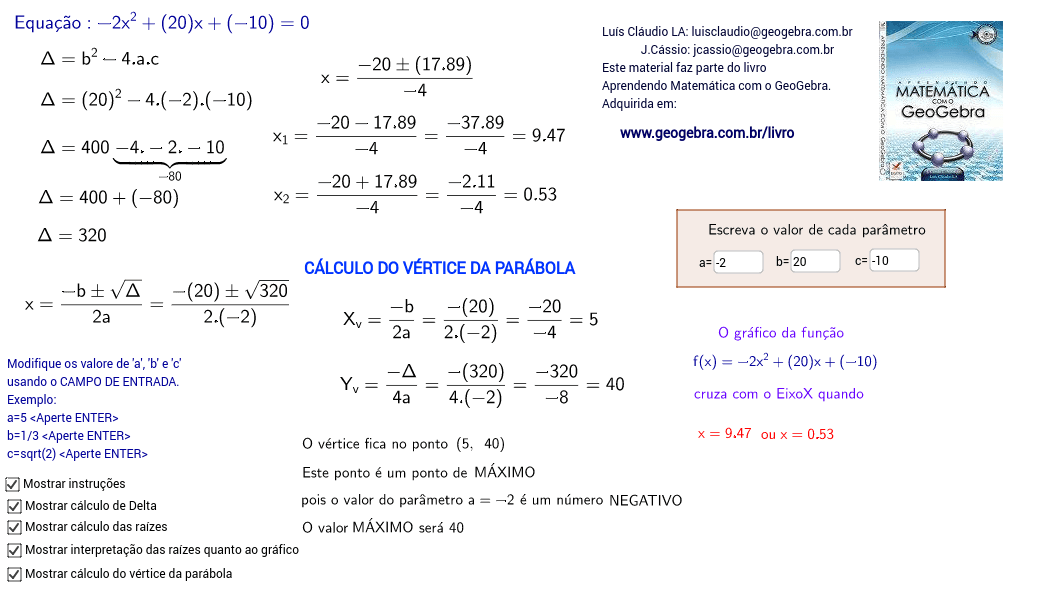 GeoGebra Applet