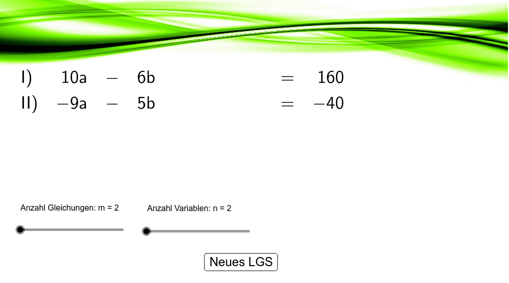 Was Ist Ein Lineares Gleichungssystem Was ist ein lineares Gleichungssystem? – GeoGebra