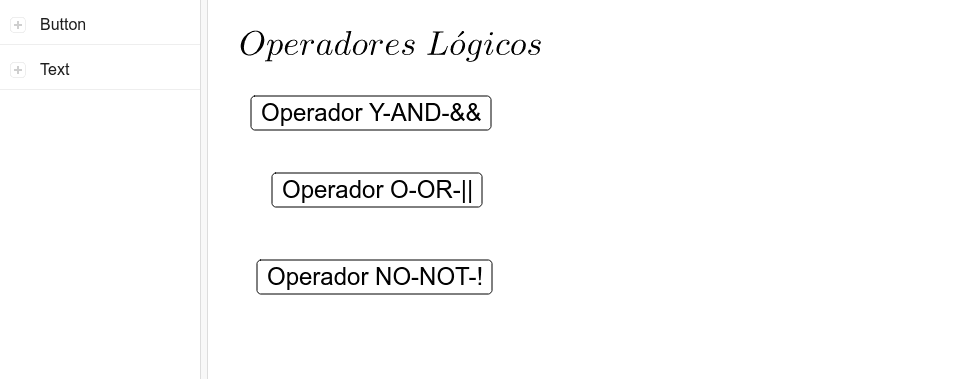 Operadores Lógicos AND-OR-NOT en JavaScript – GeoGebra