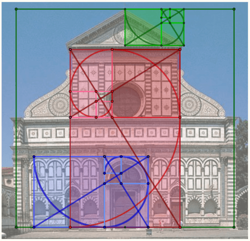 Santa María de Novella. Proporción áurea. – GeoGebra Santa María de Novella. Proporción áurea. – GeoGebra
