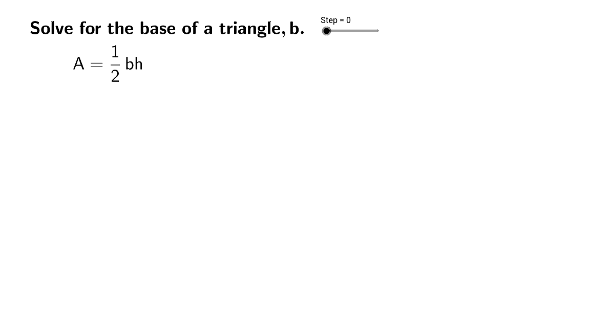GeoGebra Applet