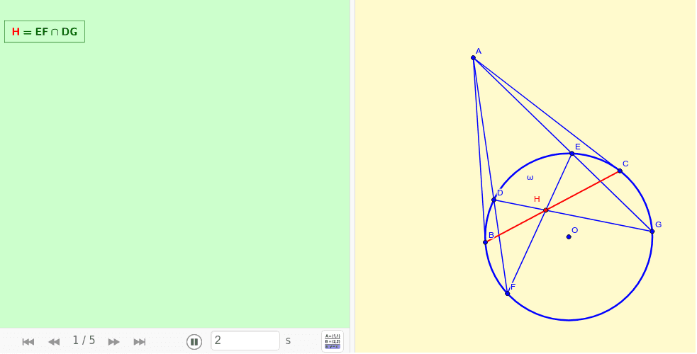 GeoGebra Applet