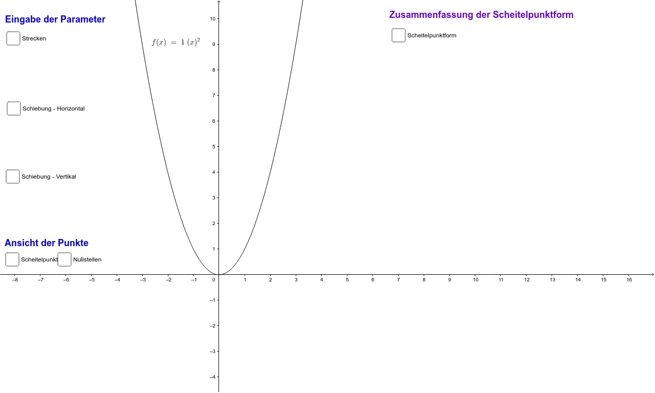 GeoGebra Applet