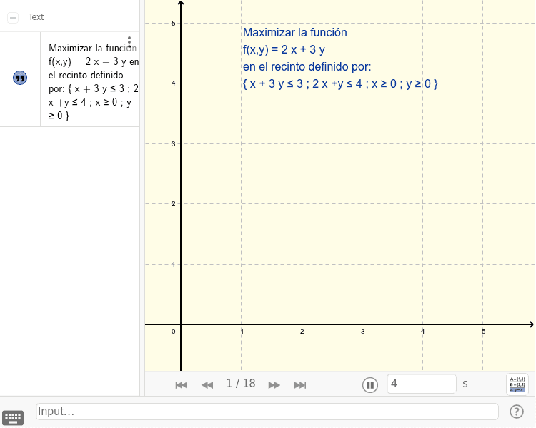 GeoGebra Applet