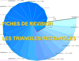 A propos des triangles rectangles