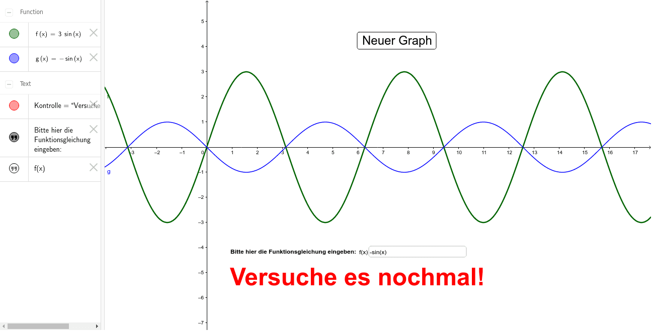 GeoGebra Applet