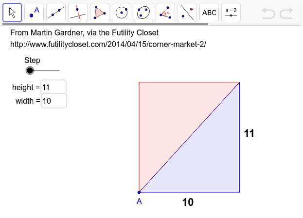 GeoGebra Applet