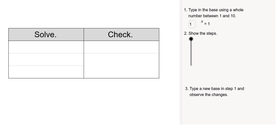 GeoGebra Applet
