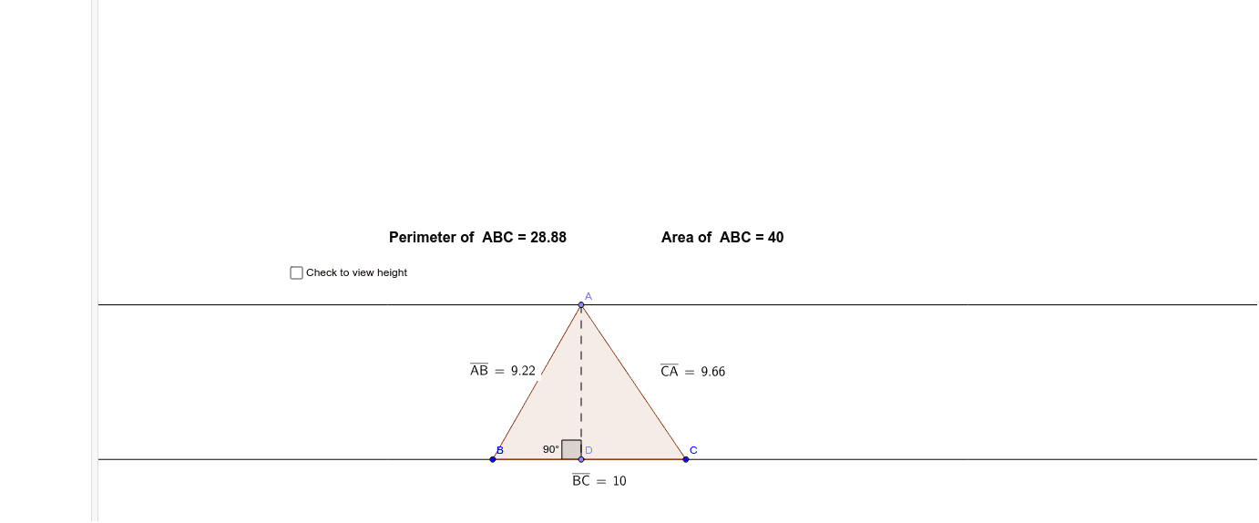 GeoGebra Applet