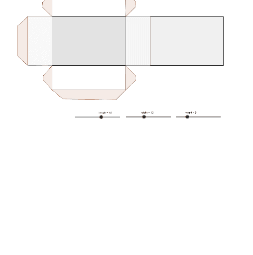 Cuboid Net Generator Geogebra