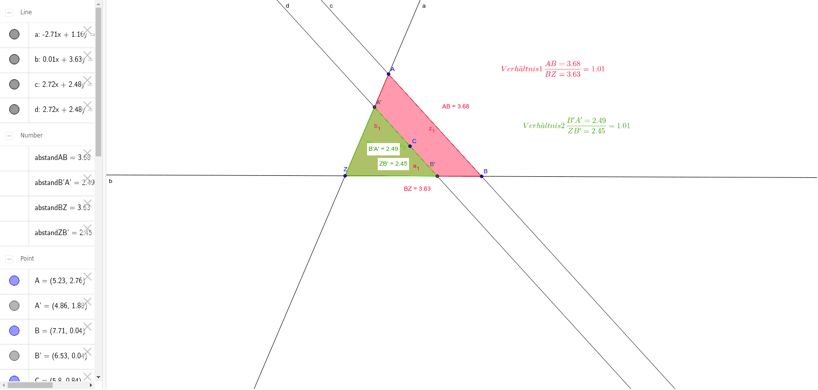GeoGebra Applet