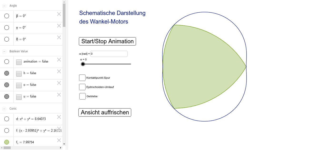 GeoGebra Applet