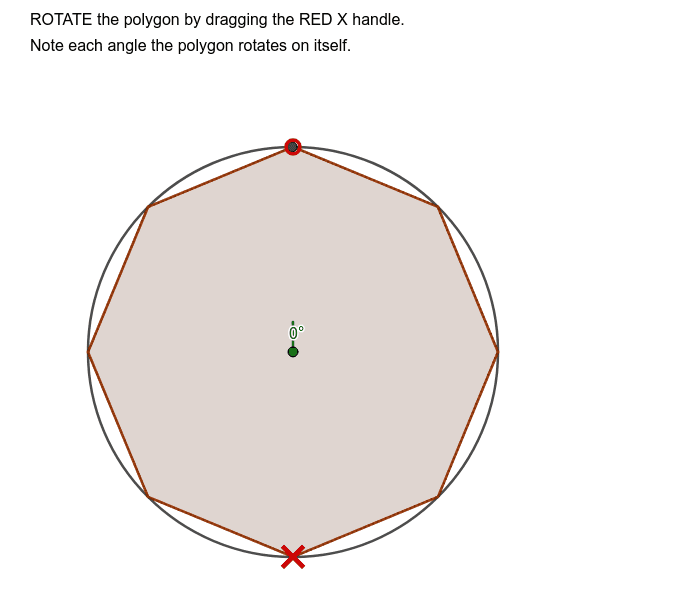 Octagon - Rotational Symmetry – GeoGebra