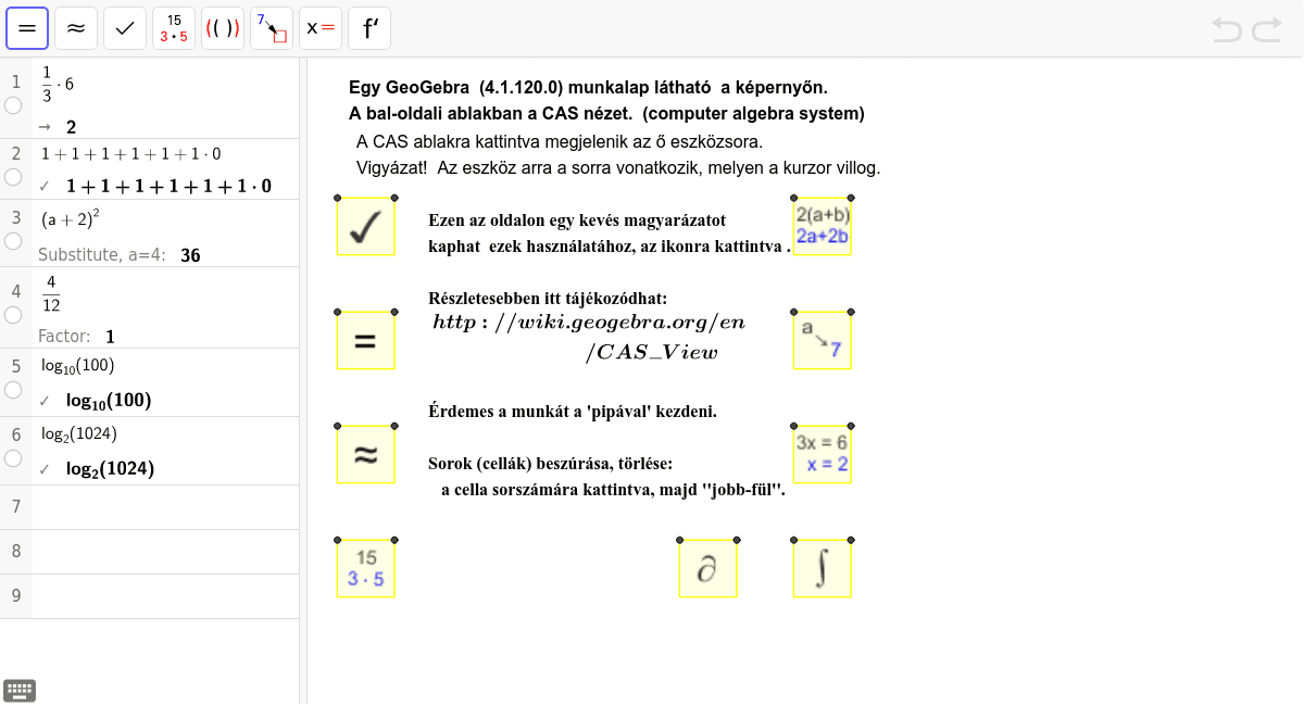 GeoGebra Applet