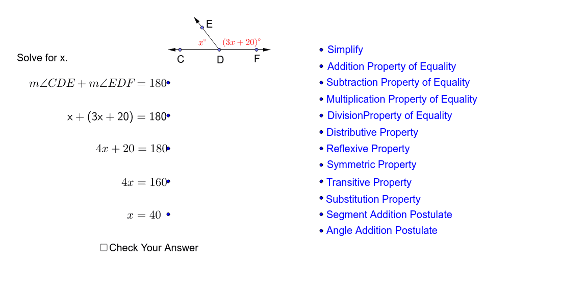 GeoGebra Applet