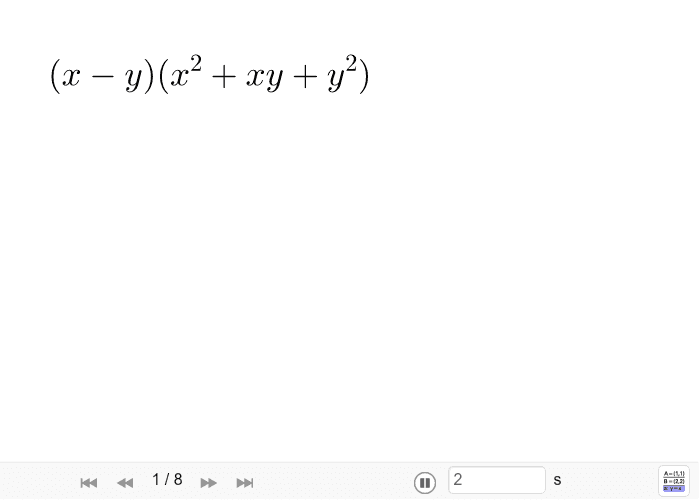 GeoGebra Applet