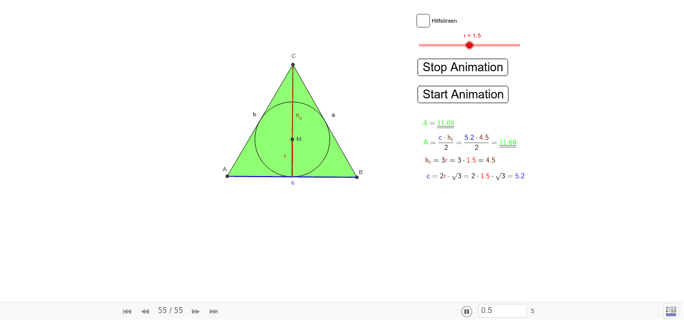 GeoGebra Applet
